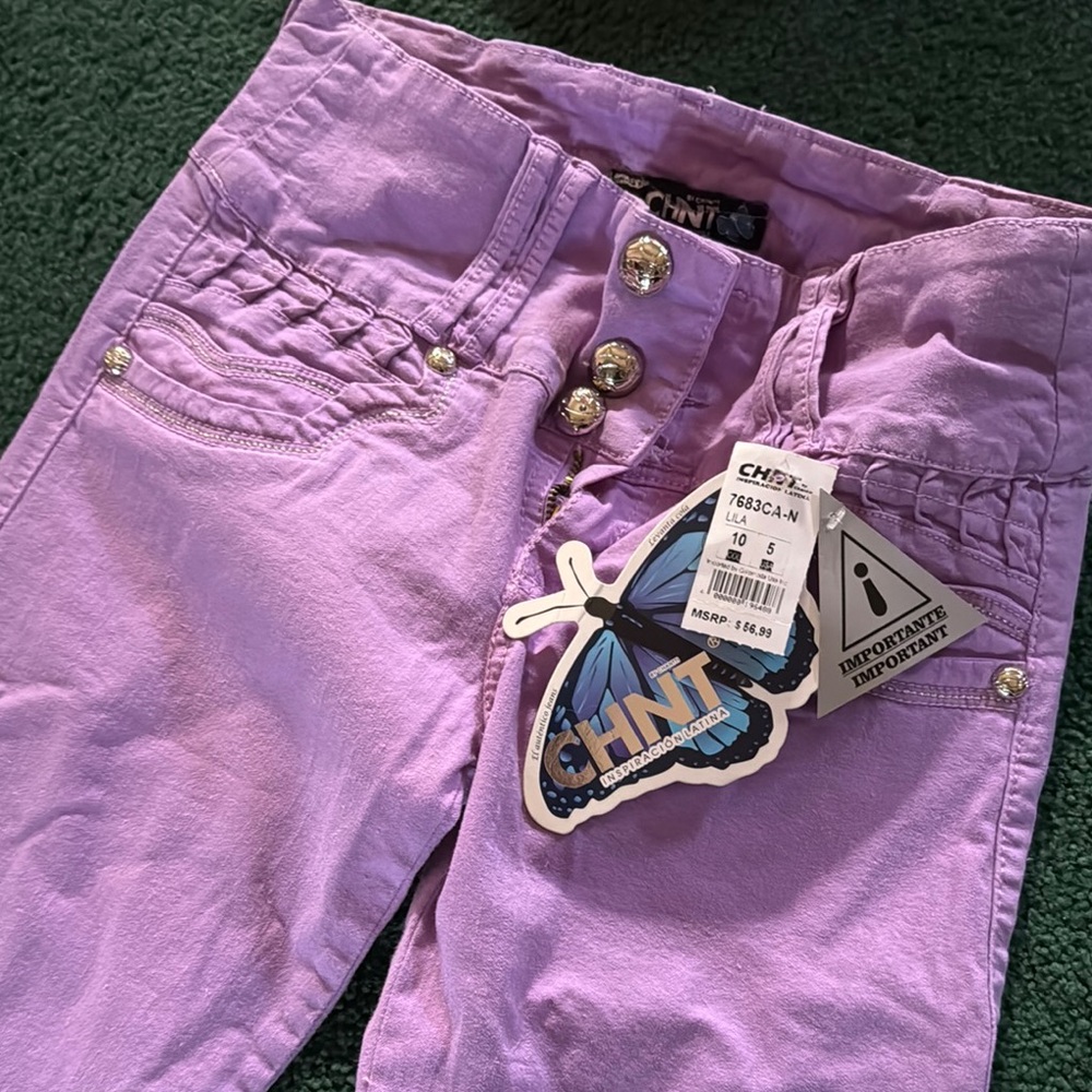 Women's Purple Capris